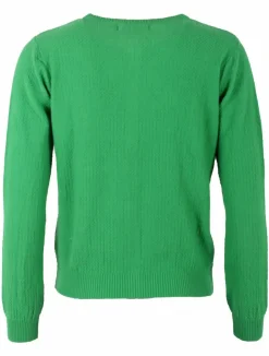 Danesaga Pearl Knit Cardigan Green