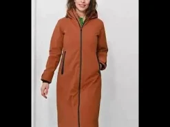 Danesandur Winter Coat Brick