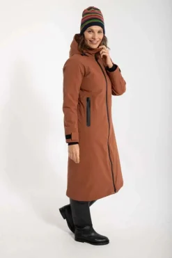 Danesandur Winter Coat Brick