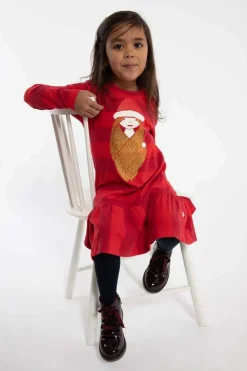 Daneseahorse Dress Dk Red/Red Missnisse