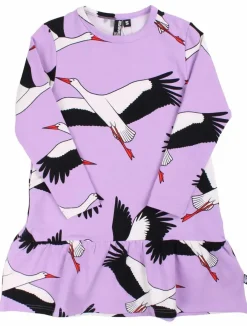 Daneshibuya Dress Soft Viola Stork