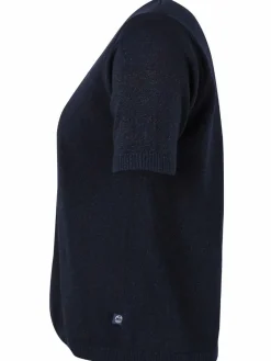 Danesilver Sweater Glitter Tee Dk Navy Glitter