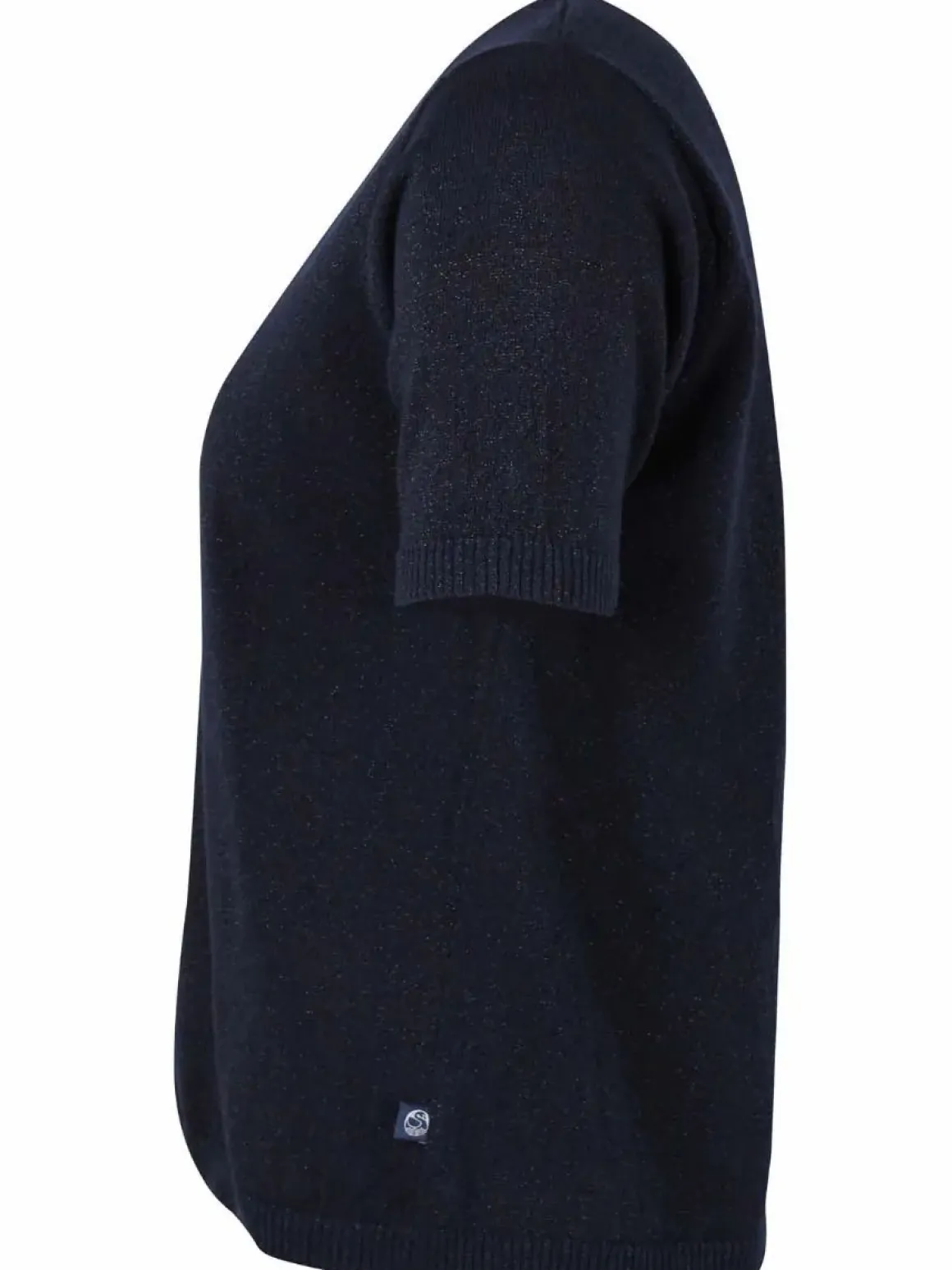 Danesilver Sweater Glitter Tee Dk Navy Glitter