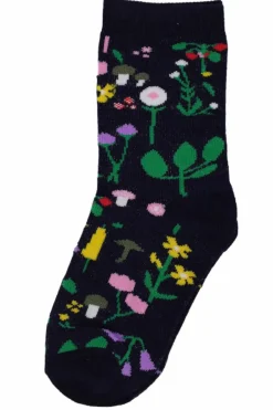 Danesocks Black Botanical