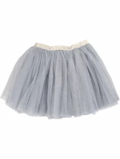 Danesparkle Skirt Silver Glitter