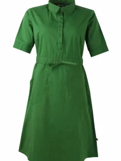 Danesusanne Poplin Dress Warm Khaki