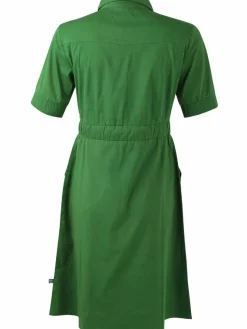 Danesusanne Poplin Dress Warm Khaki