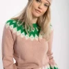 Danetop Beanie Powder Rose/Green