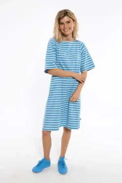 Danetrinidad Dress Iceblue/Chalk