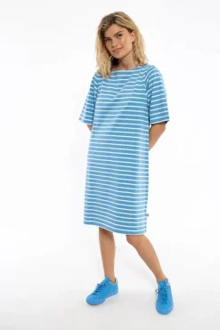 Danetrinidad Dress Iceblue/Chalk