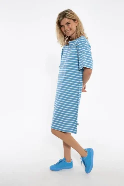 Danetrinidad Dress Iceblue/Chalk