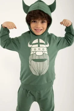 Danewarrior Hoodie Lt Army Erik