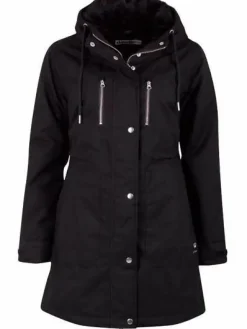 Daninge Winter Parka Black Brushed