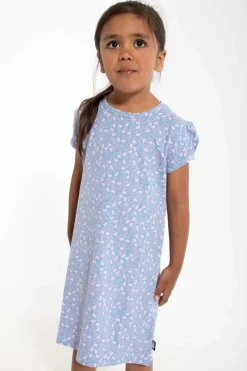 Danocean Dress Light Blue Fleurie