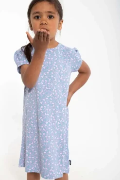 Danocean Dress Light Blue Fleurie