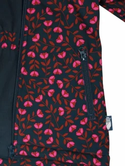 Danolivia Softshell Dusty Navy Fleuri