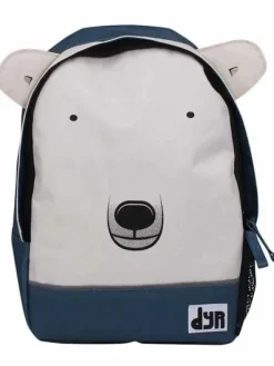Dyr Kids Backpack Dk Blue Isbjoern
