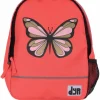 Dyr Kids Backpack Light Peach Sommerfugl