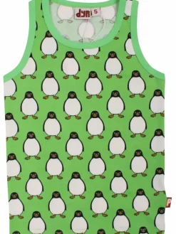 Dyrbark Undie Set Aop Bright Green Pingviner