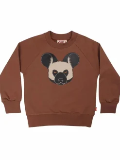 Dyrbellow Sweat Brown Vildhund