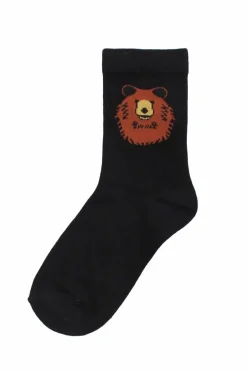 Dyrgalop Socks Black Brun Bjoern