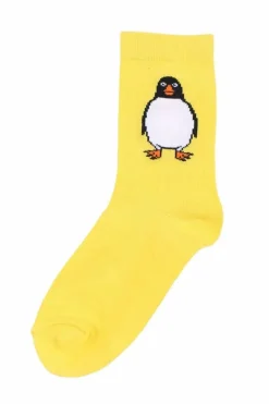 Dyrgalop Socks Yellow Pingvin