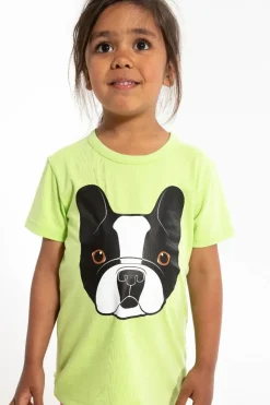 Dyrgrowl T Light Lime Frenchie