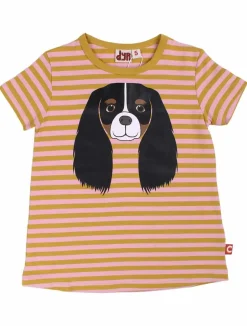 Dyrwildlife Tee Aop/Strib Occer/Soft Pink Cavalier