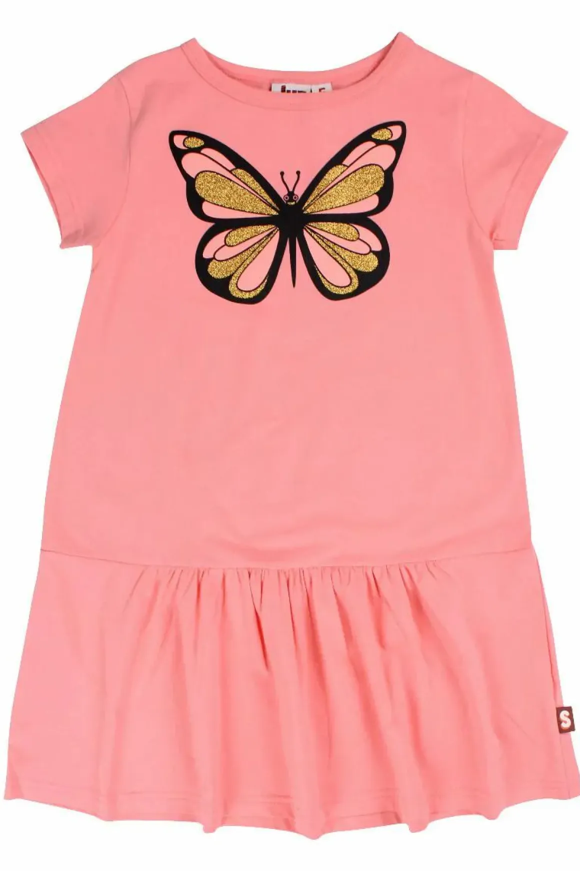 Dyrzanzi Dress Coral Sommerfugl