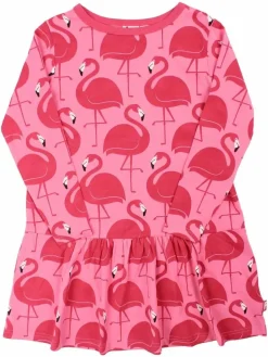 Dyrzanzi Dress Ls Pink Flamingo Aop