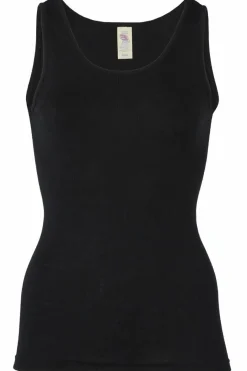 Engel Wool Natur Ladies Tanktop Black