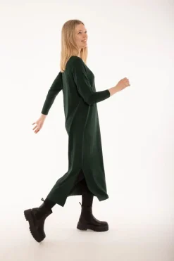 Ess - Casandra Dress Black Green