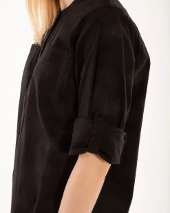 Ess - Joy Poplin Shirt Black
