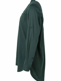 Ess - Joy Poplin Shirt Black Green