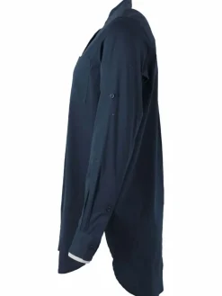 Ess - Joy Poplin Shirt Navy