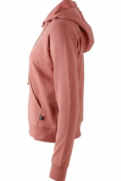 Ess - Organic Danebalance Zip-Up Grey Rose