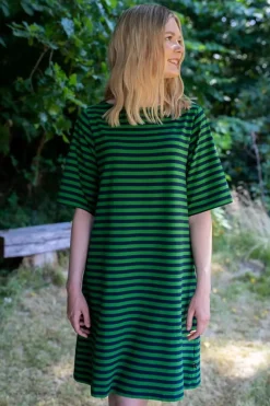 Ess - Sukker Dress Fall Jungle/Dk Navy