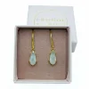 Friihofsiig Oreringe Oval Drabe Iceblue