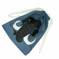 Fruit/Gift Bag Greyblue Elefant