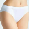 Giulia Hi-Leg Briefs White