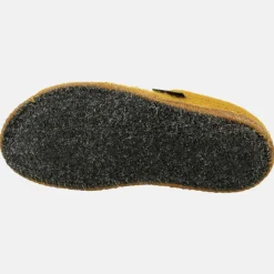 Haflinger Alaska Hjemmesko Mustard
