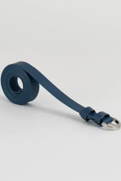 Labienhecha Leather Belt Navy