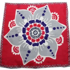 Les Belles Vagabondes Mini Silk Scarf Mogador Pink