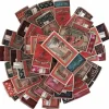 Les Belles Vagabondes Mini Silk Scarf Azalee Red