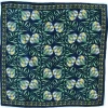 Les Belles Vagabondes Mini Silk Scarf Bergamot Marine