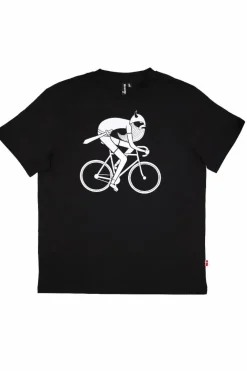 Mande Tee X Black Biking Viking (White)