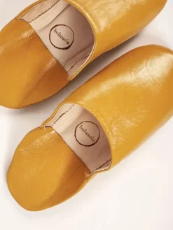Marokkanske Babouche Tofler Mustard