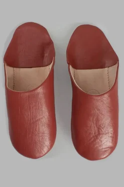 Marokkanske Babouche Tofler Terracotta