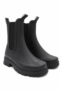 Nedbor Chunky Gummistøvler Black
