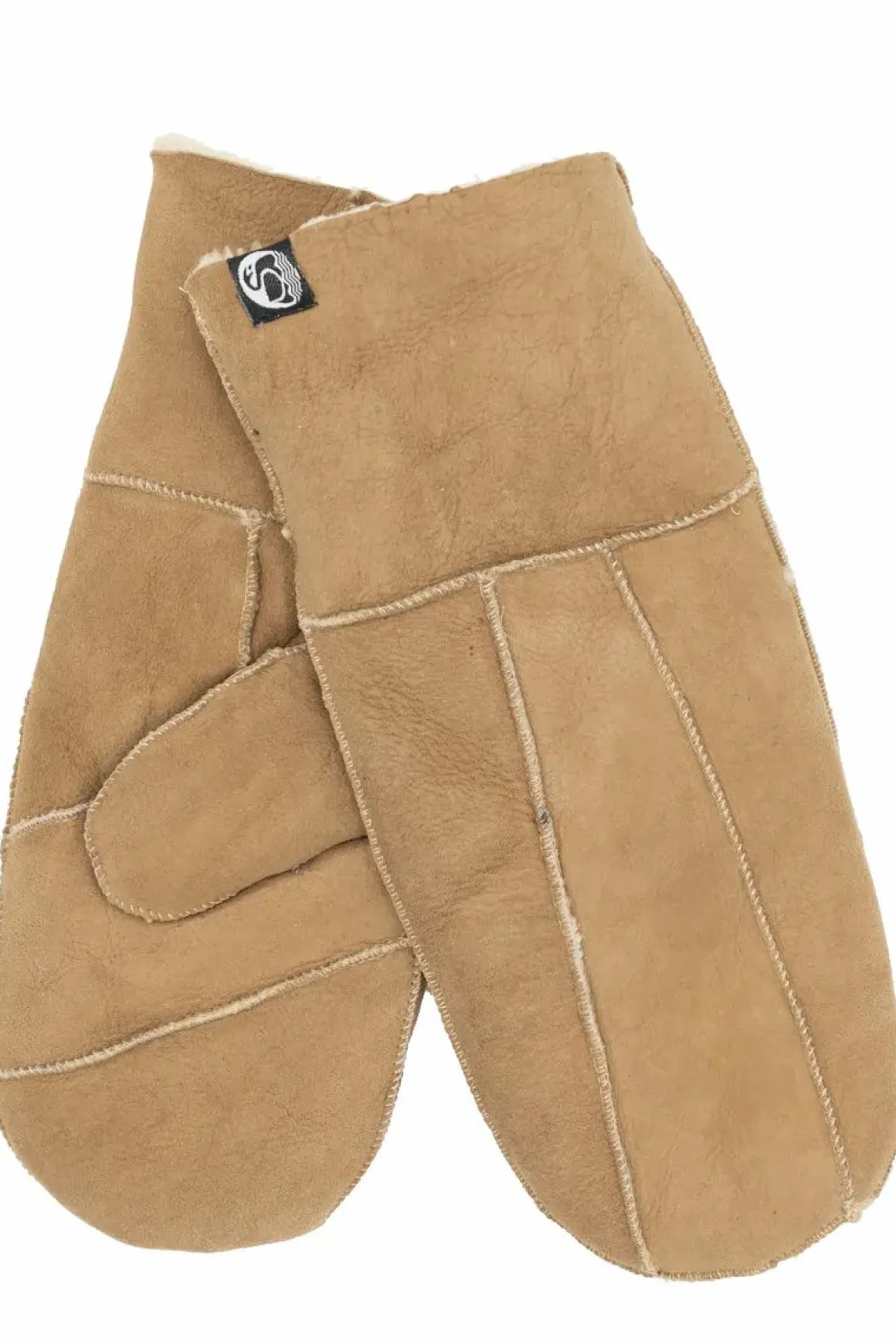 No Waste Sheepskin Gloves Sand